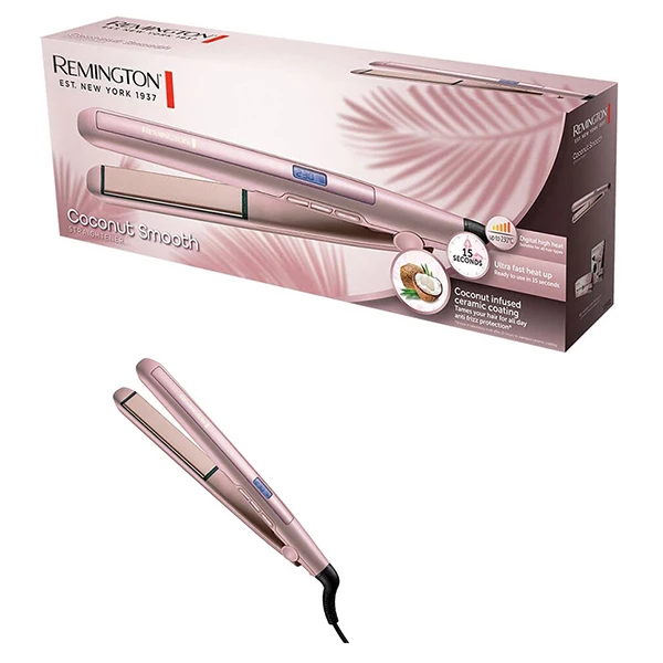 Remington S5901 Coconut Smooth - Fer ⋅ Fer à Lisser 5 Remington S5901 Coconut Smooth - Fer ⋅ Fer à Lisser – Image 3