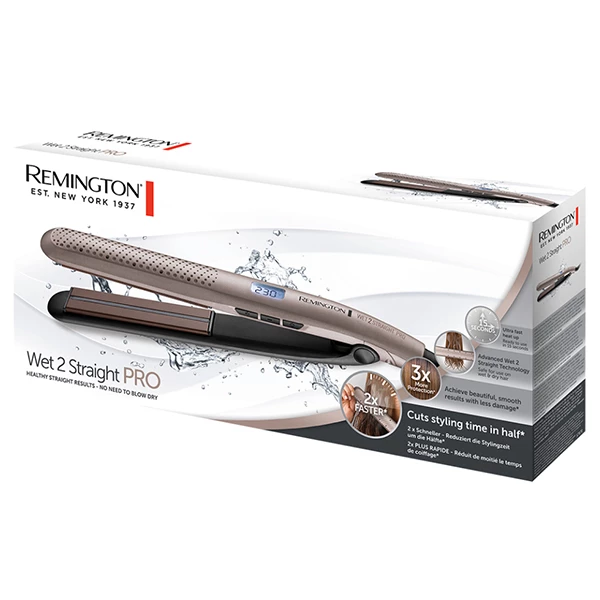 Remington S7970 Wet 2 Straight PRO - Fer ⋅ Fer à Lisser 5 Remington S7970 Wet 2 Straight PRO - Fer ⋅ Fer à Lisser – Image 3