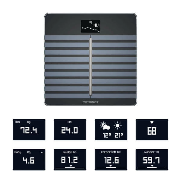 Withings Body Cardio Noir - Pèse-personne 4 Withings Body Cardio Noir - Pèse-personne – Image 2
