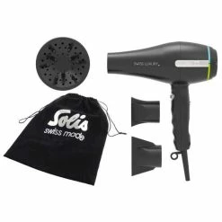 Solis Swiss Luxury Black Matt, 1.8m - Sèche-cheveux -Beurer Shop unnamed file 1457