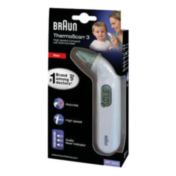 Braun ThermoScan3 IRT 3030 - Tensiomètre ⋅ Appareil Médical 4 Braun ThermoScan3 IRT 3030 - Tensiomètre ⋅ Appareil Médical – Image 2