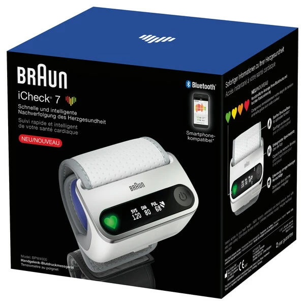 Braun ICheck7 BPW4500 - Tensiomètre ⋅ Appareil Médical 4 Braun ICheck7 BPW4500 - Tensiomètre ⋅ Appareil Médical – Image 2