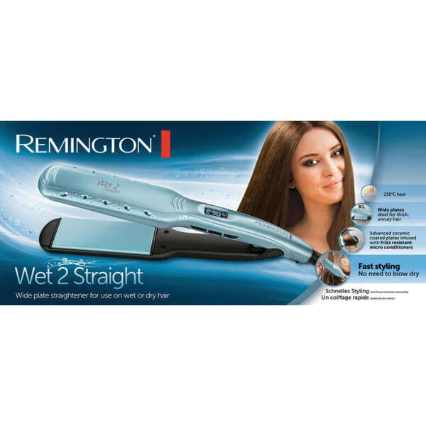 Remington S7350 Wet2Straight Plus Lisse - Fer ⋅ Fer à Lisser 4 Remington S7350 Wet2Straight Plus Lisse - Fer ⋅ Fer à Lisser – Image 2