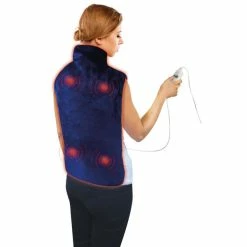 BEST DIRECT Massagedecke + Wärmefunktion L-XL - Couverture Chauffante