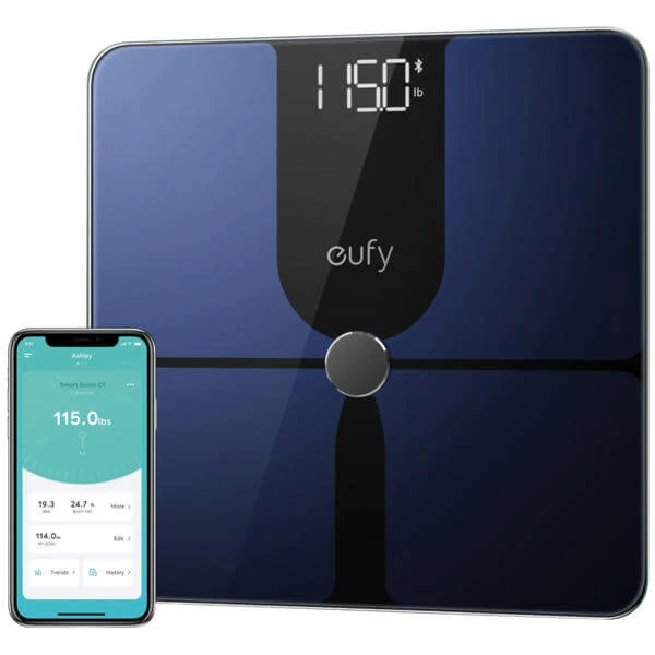 Eufy By Anker Pèse-personne Smart Scale Bleu Foncé - Pèse-personne 3 Eufy By Anker Pèse-personne Smart Scale Bleu Foncé - Pèse-personne